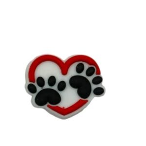 DOG PAWS HEART