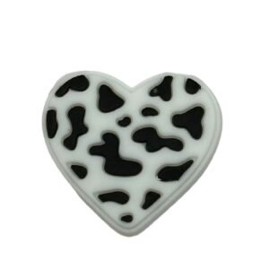COW PRINT HEART