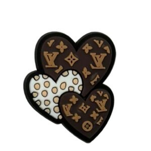 LUXURY BROWN HEARTS